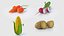 Cartoon Vegetables Collection 1