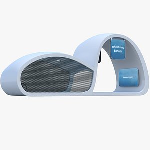 Sci-Fi Futuristic Bus Stop