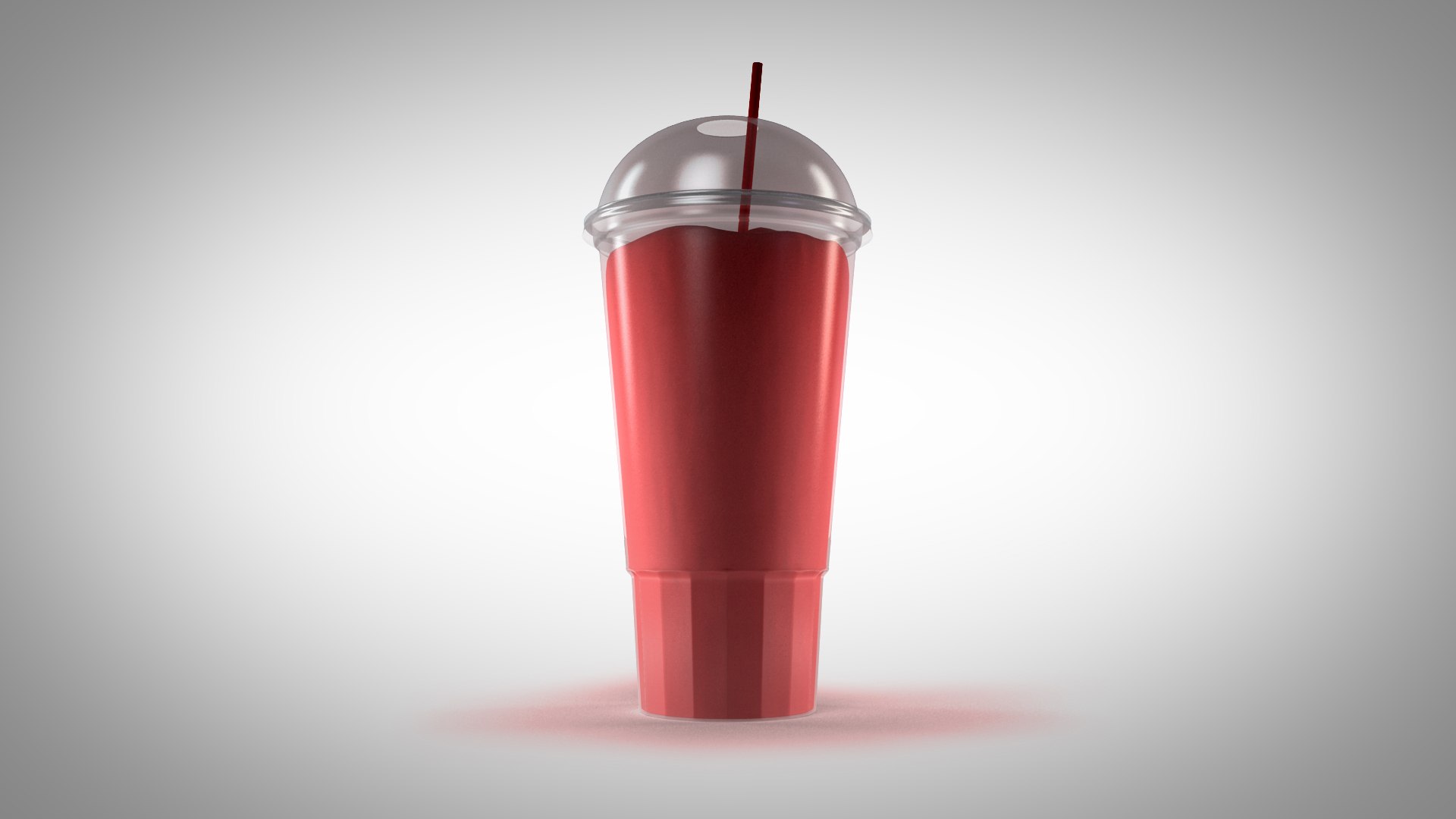 Slushie Cup 3D Model TurboSquid 1622843