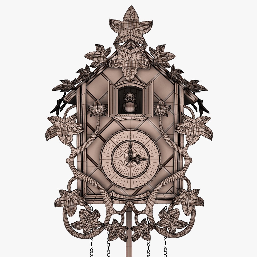 Wall Clock 3D Model - TurboSquid 1160236