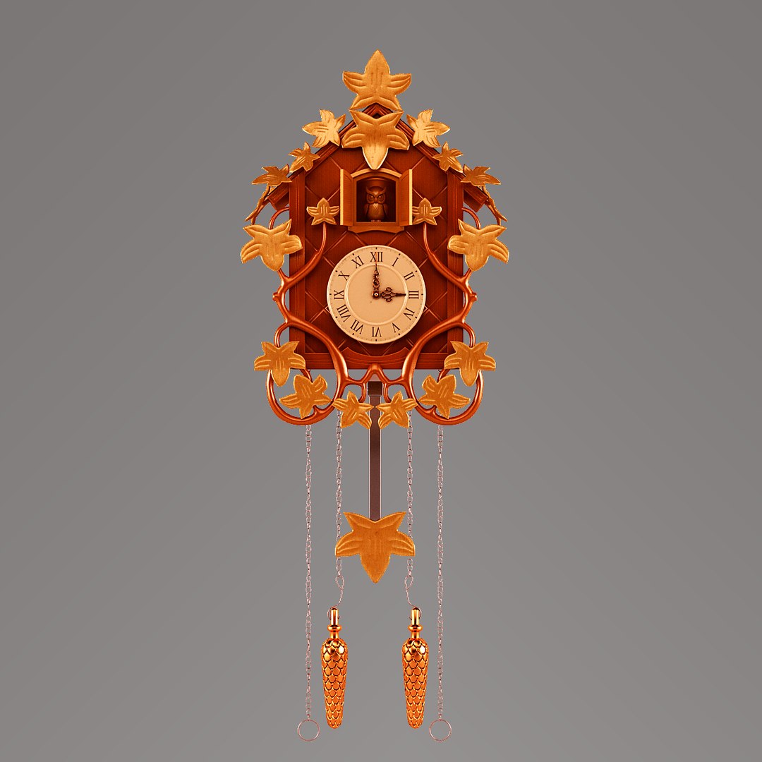 Wall Clock 3D Model - TurboSquid 1160236
