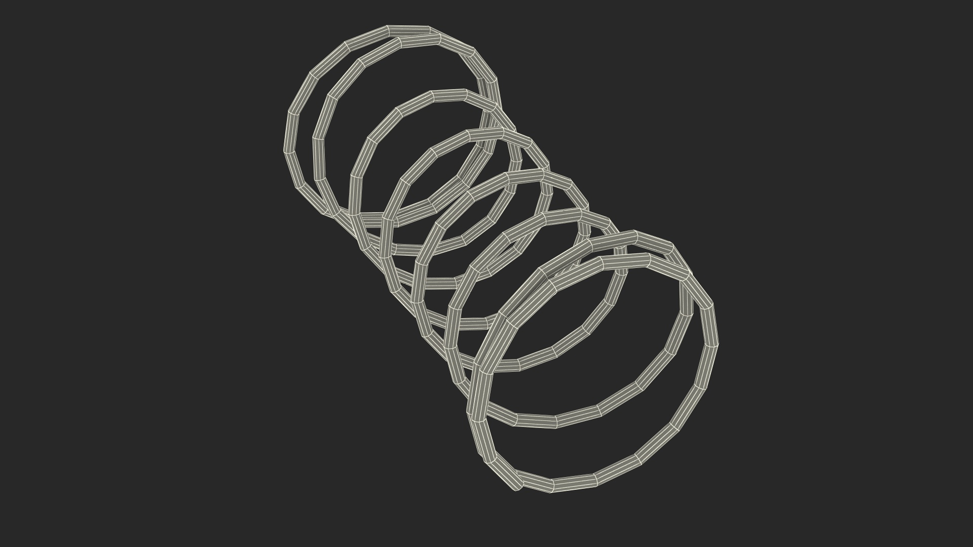 Steel Straight Coil Spring 14sm 3D Model - TurboSquid 2402259