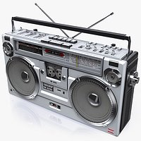 Retro Boom Box SHARP GF-9292