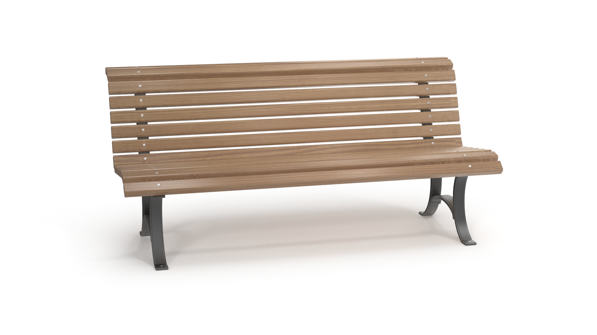 Park Bench 3D - TurboSquid 2145485