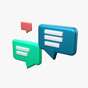 Web Icon Apps Icon  Low-poly 3D model