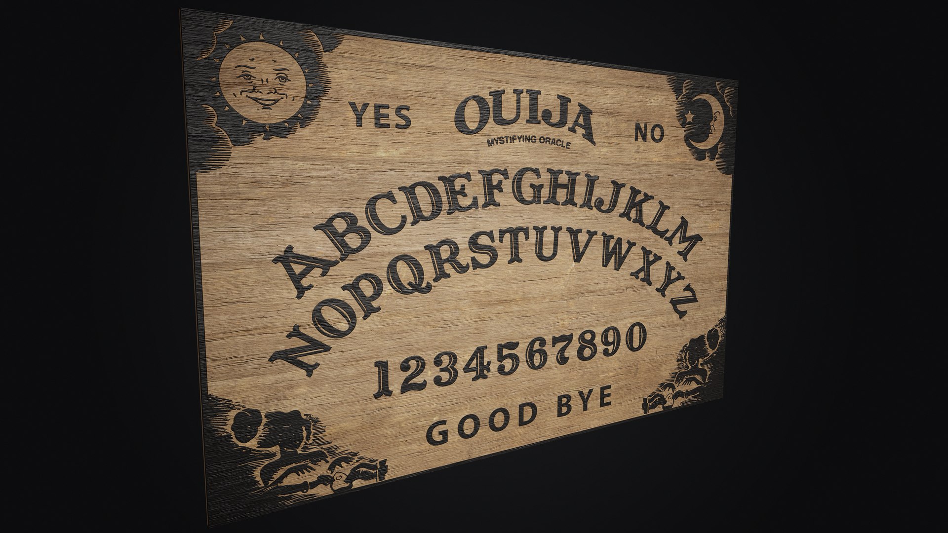 Spirit Board - Ouija model https://p.turbosquid.com/ts-thumb/D5/QSrxbV/YW/1/jpg/1686001307/1920x1080/fit_q87/6fede41f86d5a79157256b266995e0ad914e28b2/1.jpg