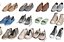 Collezione di scarpe casual, scarpe eleganti e scarpe in pelle
