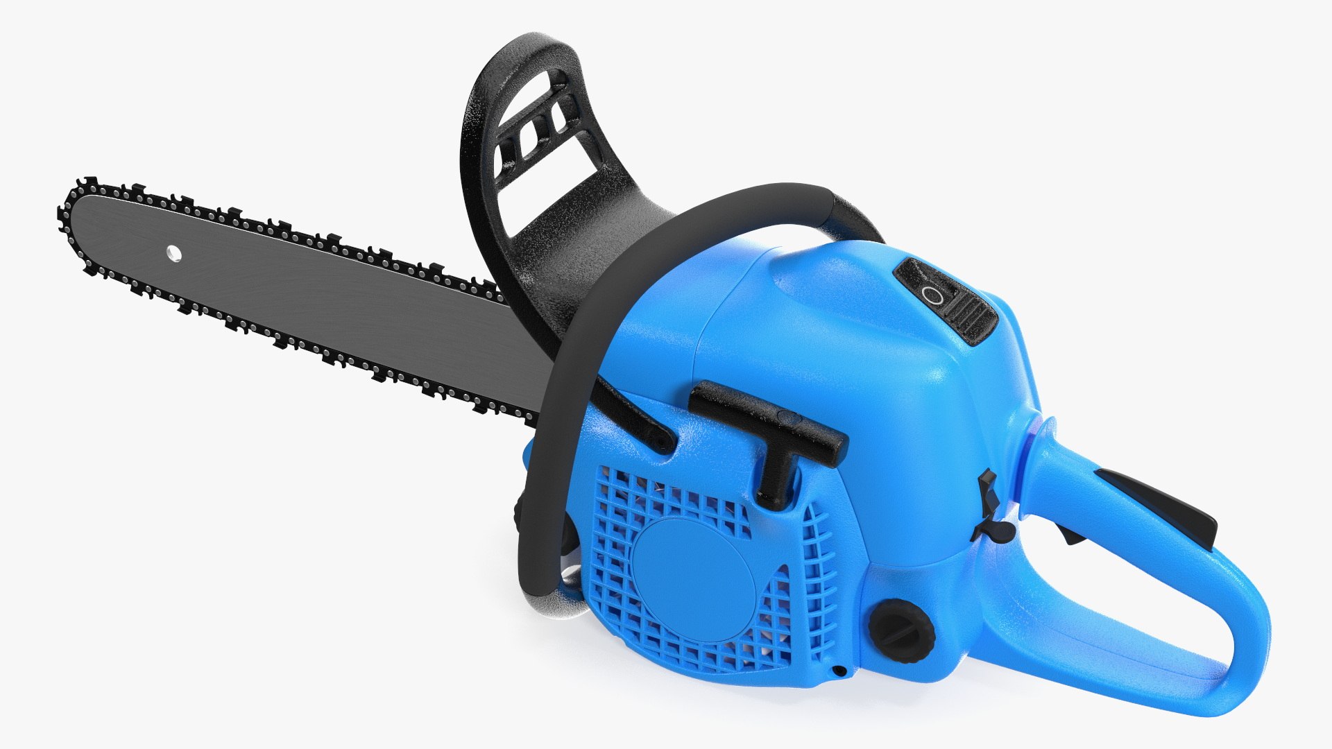 Blue Gasoline Chainsaw 3D - TurboSquid 2080783
