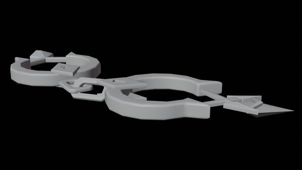 Genshin Impact Wriothesley Handcuffs 3D model - TurboSquid
