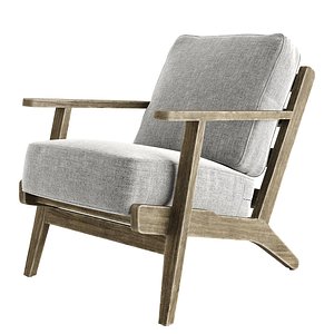 Mercer Accent Chair 3D model