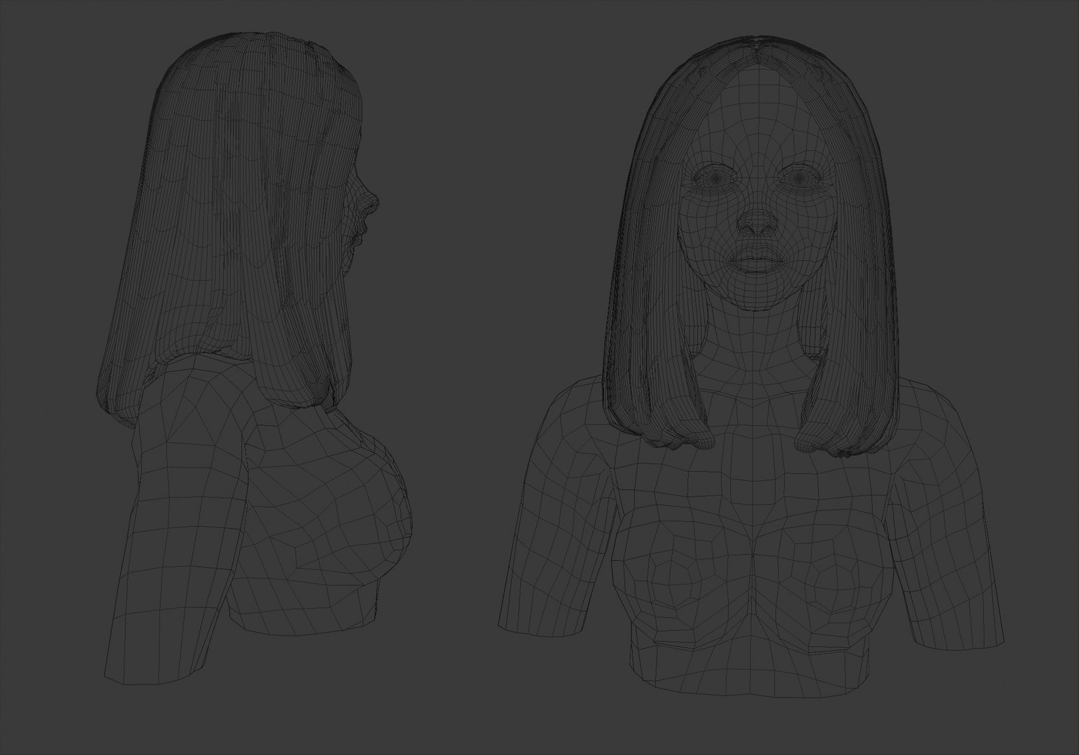3D Female Basic Hairstyle https://p.turbosquid.com/ts-thumb/D5/WtZx6v/GJ/200000_wire0001/jpg/1663460628/1920x1080/fit_q87/99071c3e8983d6956326ce7520008a3d1e450777/200000_wire0001.jpg
