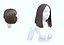 Coiffure de base féminine
