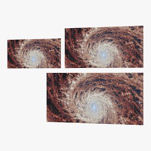 Canvas Print 2x1 3D model