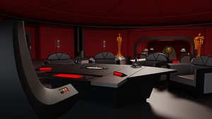Supreme Chancellor Palpatines Office 3D model