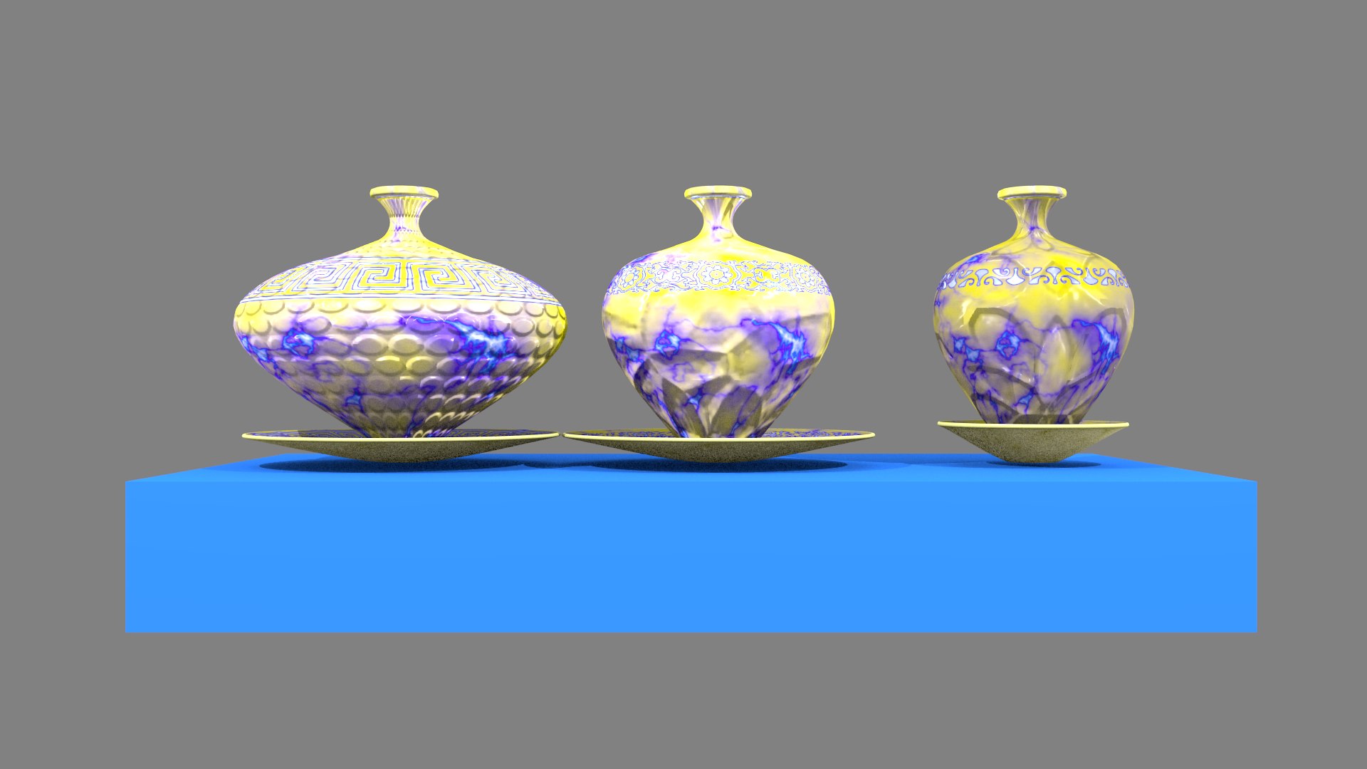 3D Vase Decor - TurboSquid 1566286