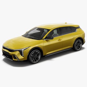 3D Kia K4 2026 with interior