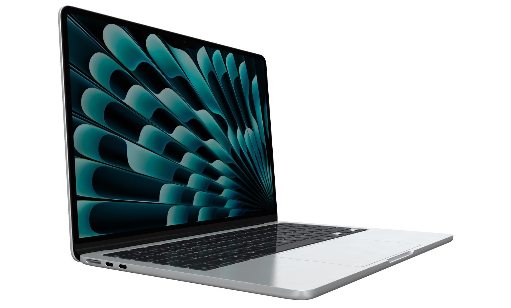 3D Apple MacBook Air 13 Inch With M4 Chip Silver