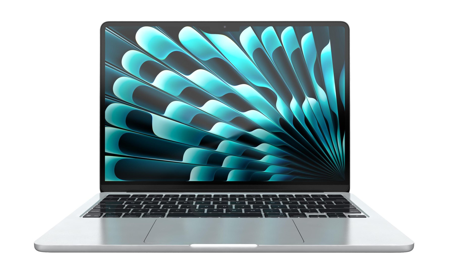 3D Apple MacBook Air 13 Inch With M4 Chip Silver