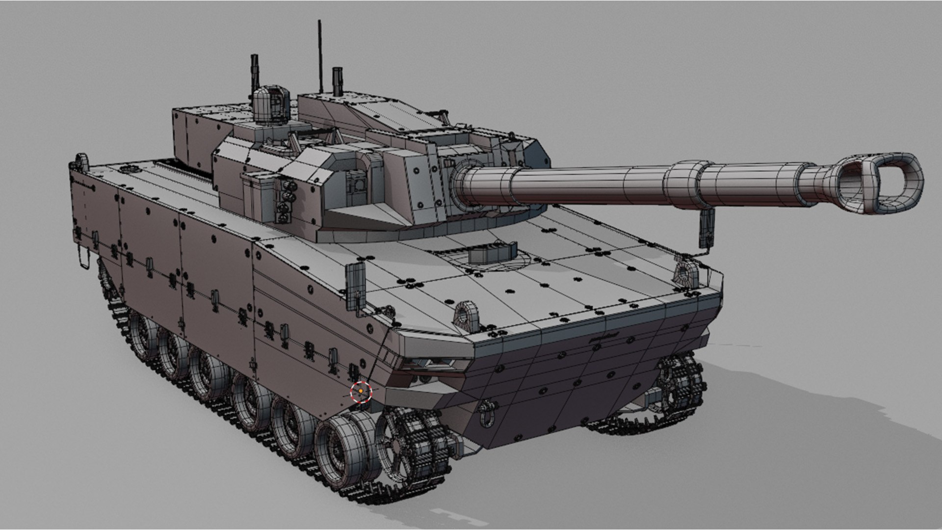 3D Tank MT Harimau Pindad - TurboSquid 2210061