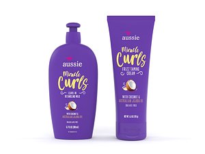 Aussie Miracle Curls Frizz Taming Cream