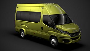 iveco daily minibus l3h3 3D model