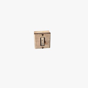 light switch 01 3D model