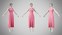 Dress 44 Brink Pink