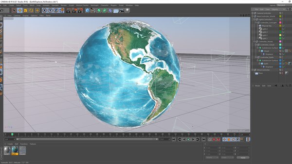 3D relief earth globe world model - TurboSquid 1433297