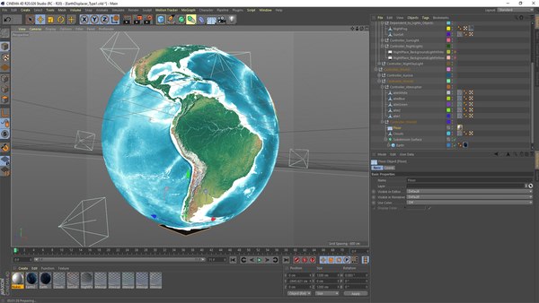 3D relief earth globe world model - TurboSquid 1433297