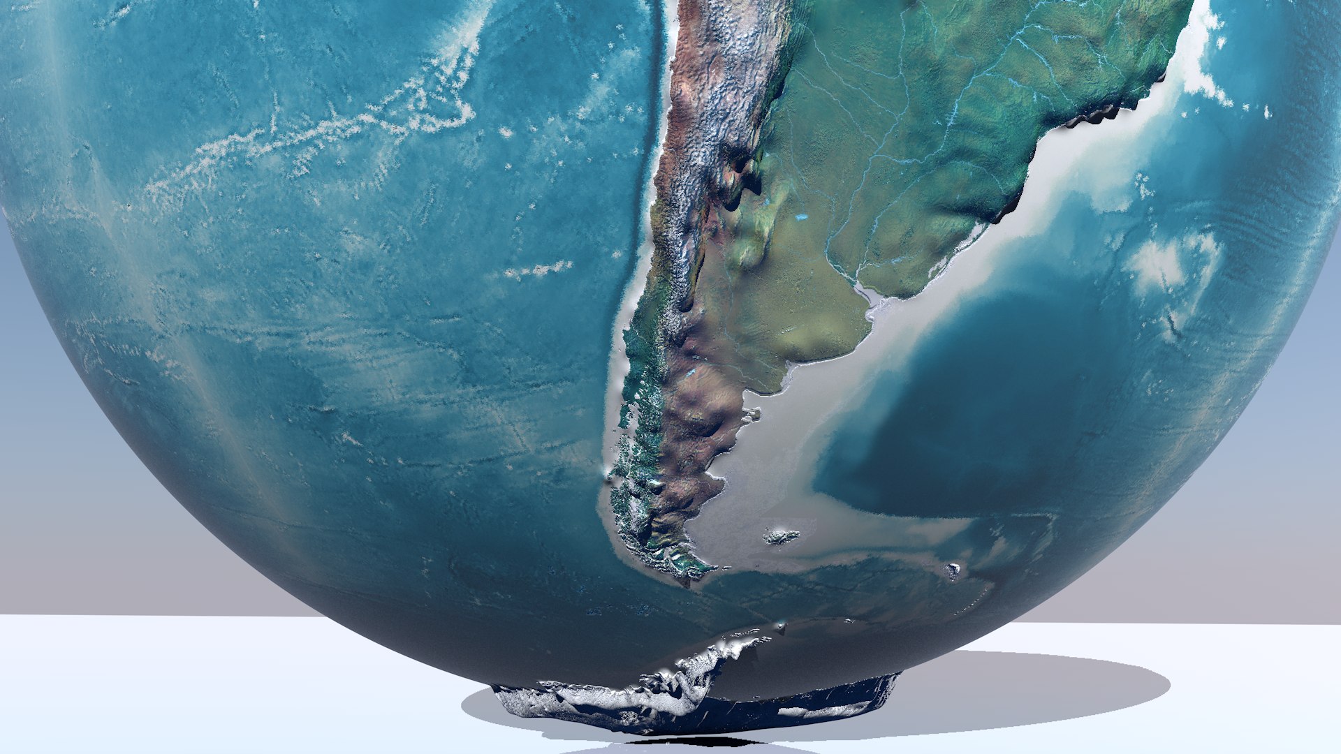 3D Relief Earth Globe World Model - TurboSquid 1433297