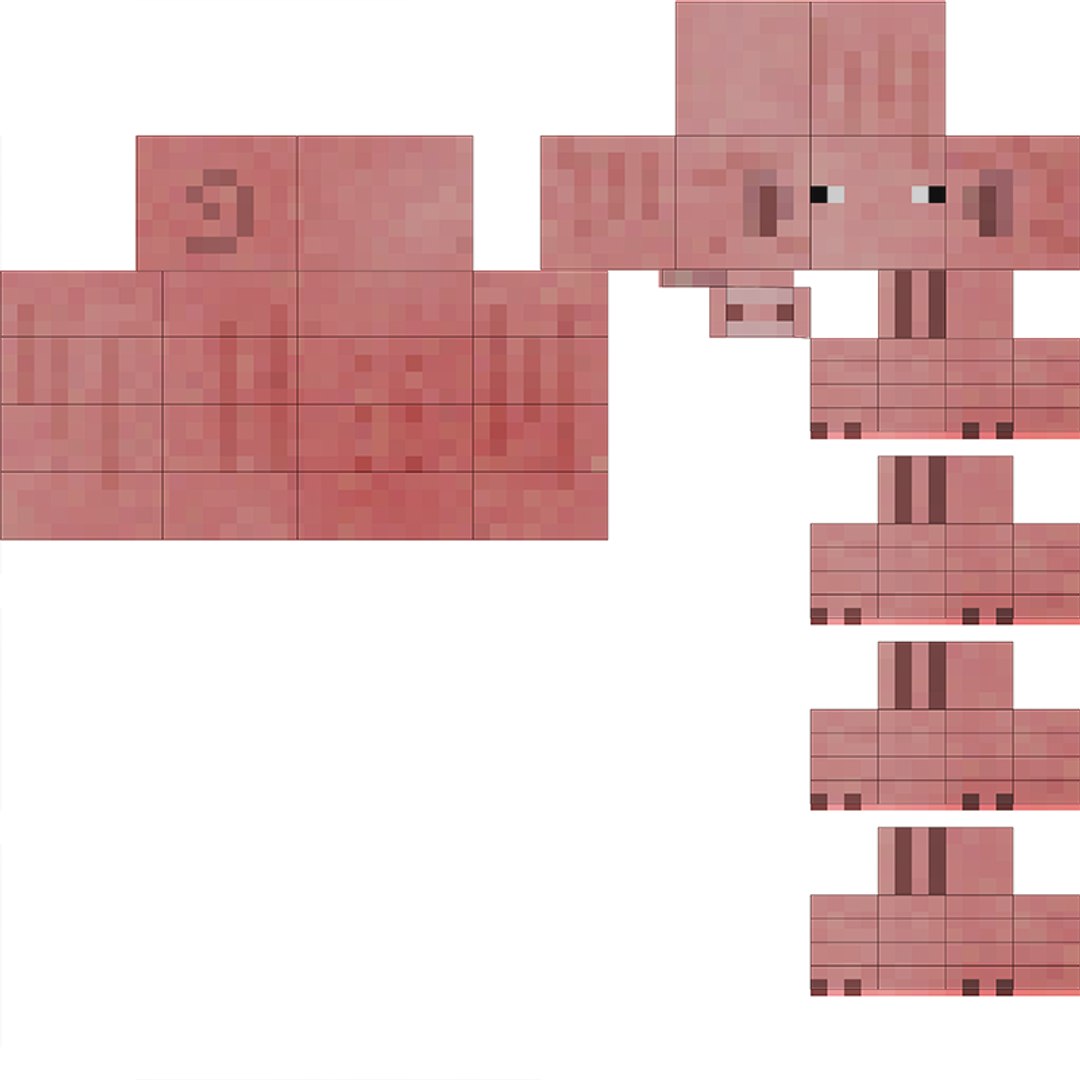 3D Minecraft Classic Passive Collection Farm Mobs Bundle https://p.turbosquid.com/ts-thumb/D6/IR2dzV/lD/uvpig/png/1788251521/1920x1080/fit_q87/501e66402c8c68c9d3c62426370df336ba144e3f/uvpig.jpg