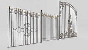 The FENCE is forged with gilding model