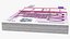 500 euro banknotes 3D model