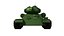 Modelo 3D do tanque T-34 85