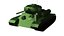 Modelo 3D do tanque T-34 85