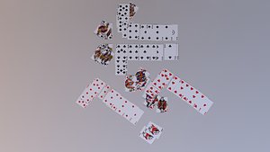 poker cards model