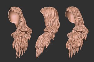 3D model hair 29