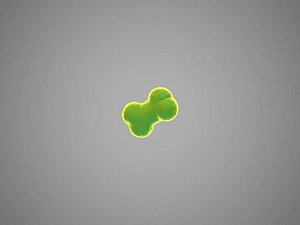 molecule acetyl chloride 3d model