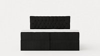 Boxy Box Bed 180x200 Cm Svart