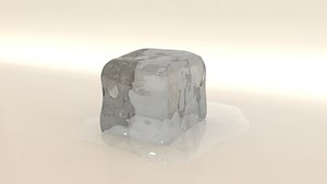 3d model ice cube