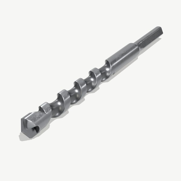 Pyramid Drill Bit 3D Model : drill bit foret 3d models – XYTKFB