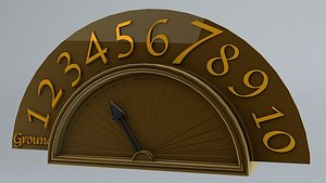 3ds level sign elevator