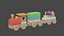 Train de blocs de construction