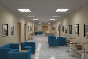 conference room 3D model