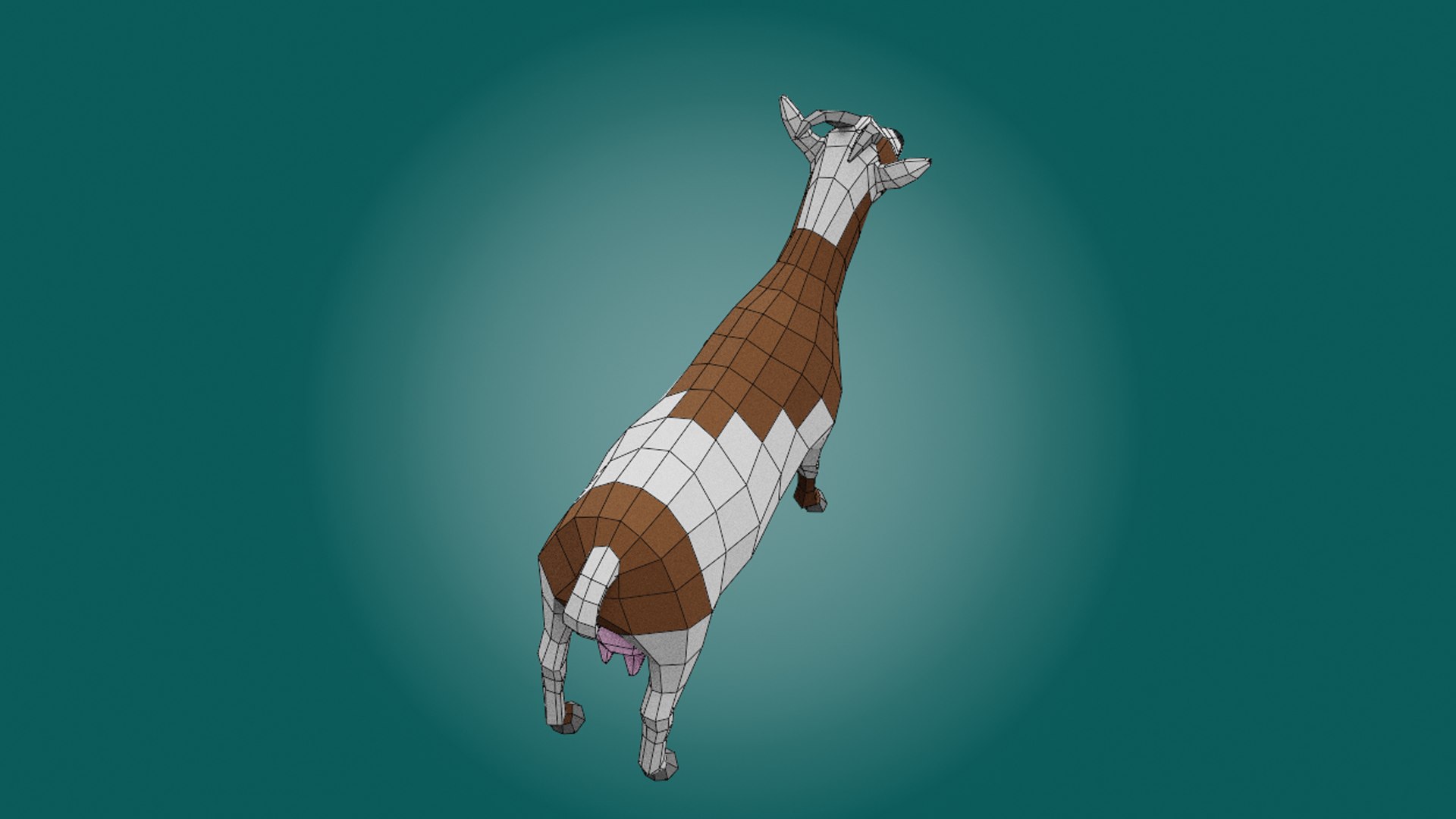 3D Model Stylized Lowpoly GOAT - TurboSquid 2185971