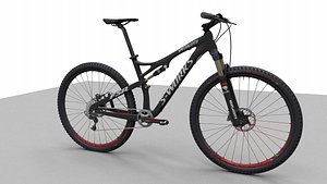 mountain bike specialized 3d model