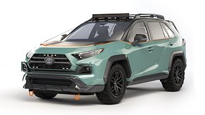 3D Toyota RAV4 Adventure 2019