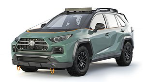 3D Toyota RAV4 Adventure 2019