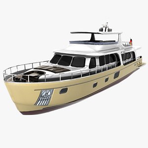 yacht 100 vicem 3d model