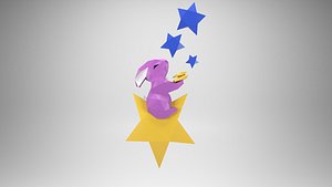 Low Poly Banny Model Origami